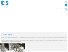 Tablet Screenshot of cissud.it
